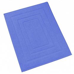 Foto van De witte lietaer badmat pacifique 100 x 60 cm katoen blauw