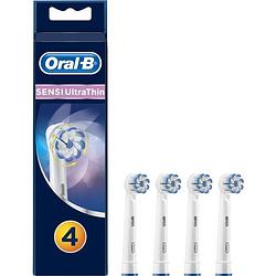 Foto van Oral-b opzetborstels - sensi ultra thin 4 stuks
