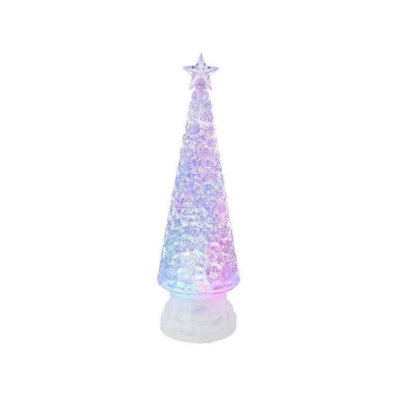 Foto van Lumineo - led waterspinner d7b7h25 cm col.chng kerst