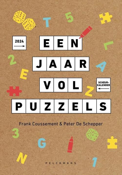 Foto van Een jaar vol puzzels - scheurkalender 2024 - frank coussement, peter de schepper - paperback (9789463373173)