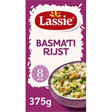 Foto van Lassie lassie basmatirijst duurzaam 375g bij jumbo