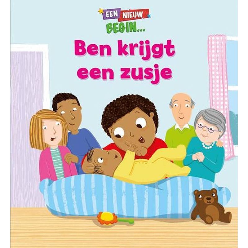 Foto van Ben krijgt een zusje