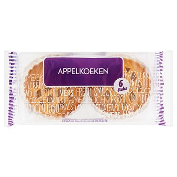 Foto van Appelkoeken 6 stuks 300g bij jumbo