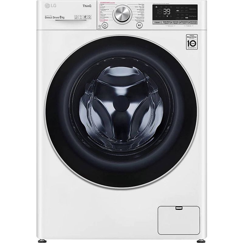 Foto van Lg f4wv708s1e wasmachine 8 kg turbowash