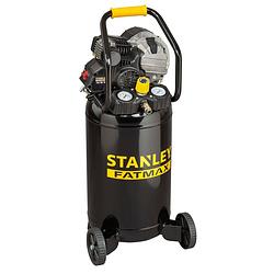 Foto van Stanley compressor hy 227/10/30v fmxc - luchtcompressor 10 bar - 30l - met handgreep - zwart