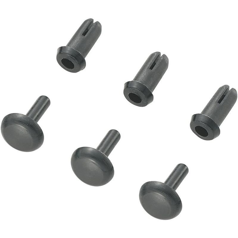 Foto van Tru components tc-srr-365k203 klinknagel gat diameter 3 mm zwart 1000 stuk(s)