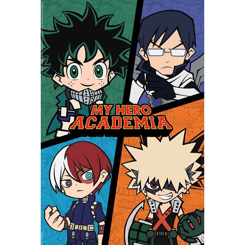 Foto van Poster my hero academia chibi 61x91,5cm