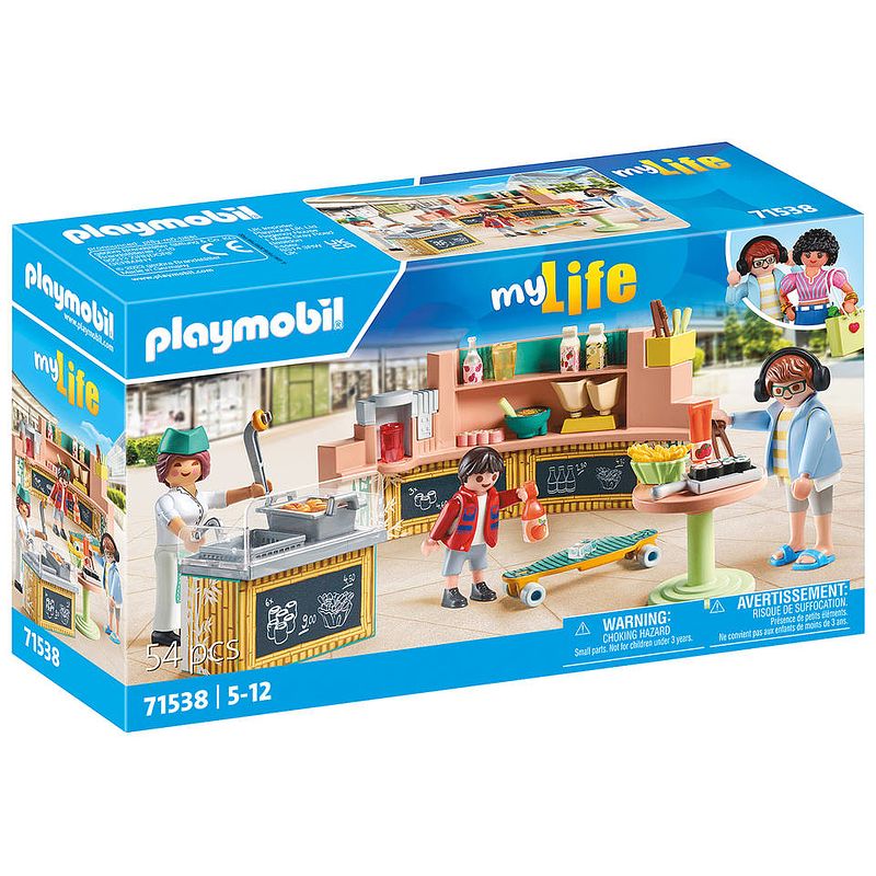 Foto van Playmobil my life foodlounge 71538