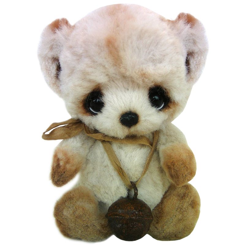 Foto van Clemens knuffelbeer teddy mony junior 13 cm pluche bruin/beige