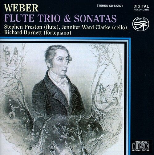 Foto van Weber: flute trio and sonatas - cd (5013133302120)