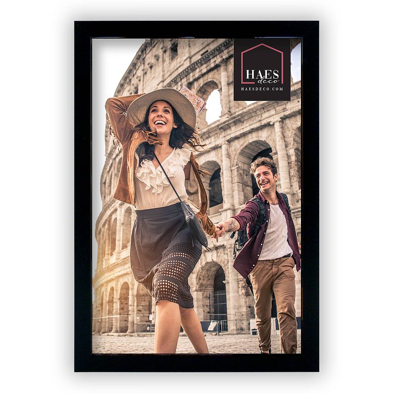 Foto van Haes deco - houten fotolijst roma zwart 20x30 - sp13930