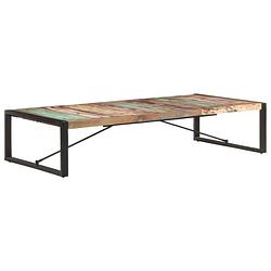 Foto van Vidaxl salontafel 180x90x40 cm massief gerecycled hout