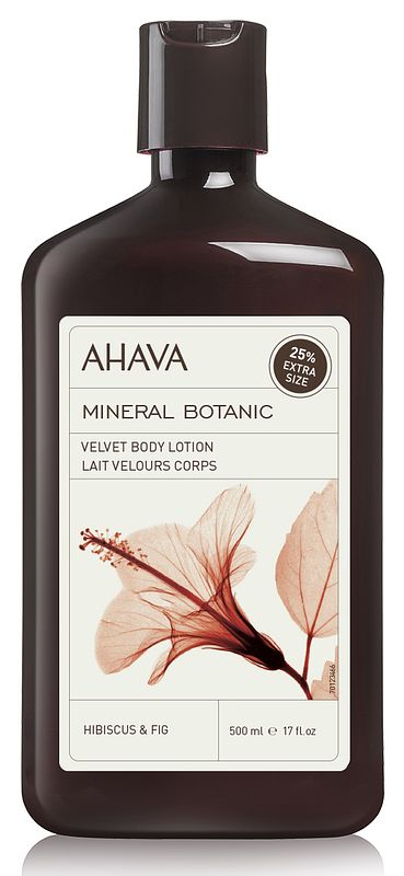 Foto van Ahava mineral botanic velvet body lotion hibiscus & fig