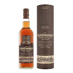 Foto van The glendronach traditionally peated 70cl whisky + giftbox