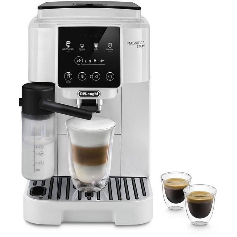 Foto van Delonghi ecam220.61.w molen espressomachine - roestvrij staal