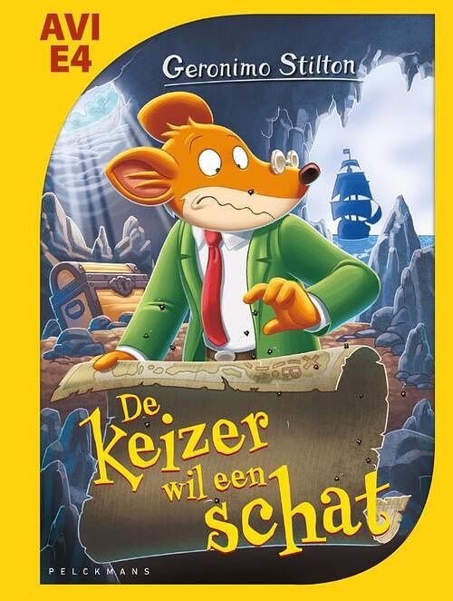 Foto van De keizer wil een schat - geronimo stilton - hardcover (9789464290448)