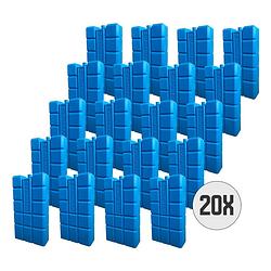 Foto van Dula koelelementen - blauw - 20 stuks - 750 gram - 20x10,5x4cm