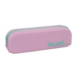 Foto van Must etui focus glow-in-the-dark 20 x 5 x 6 cm siliconen roze