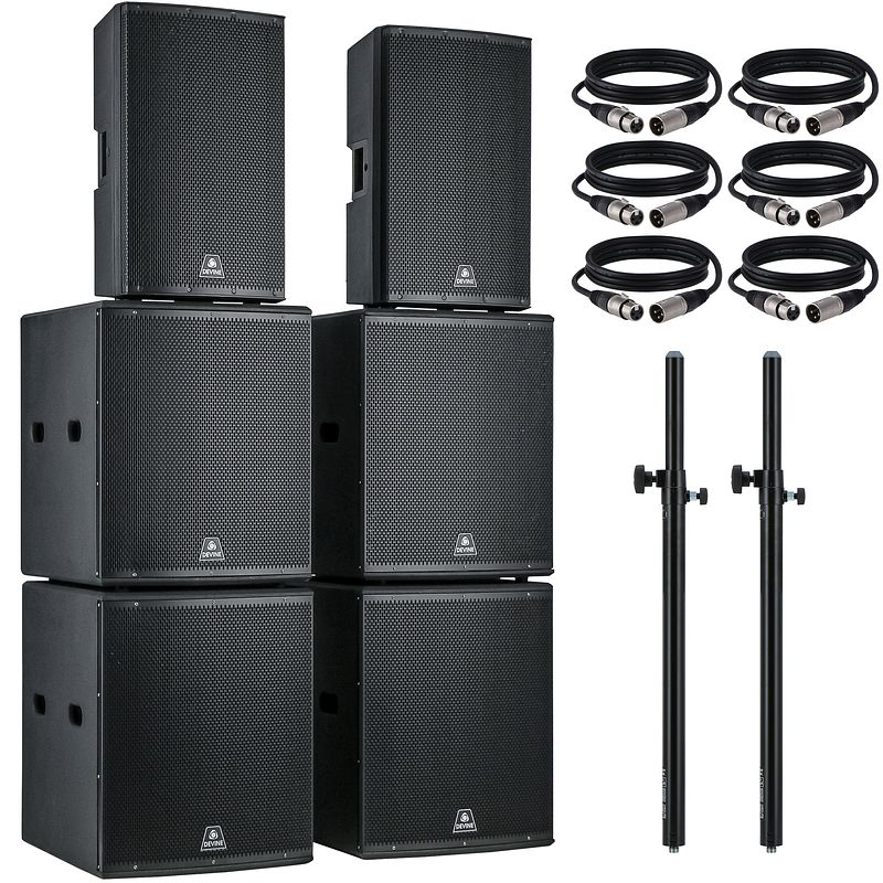 Foto van Devine onyx 2.4 speakerset 15a + 18sa