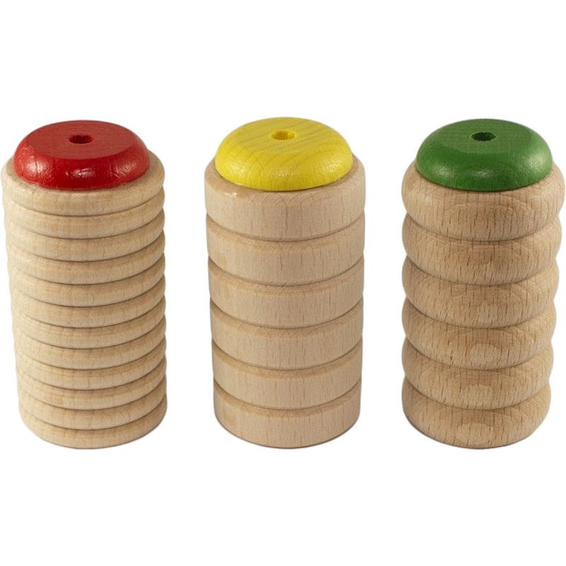 Foto van Rohema scrapy shaker set 61808 shakers (3 stuks)