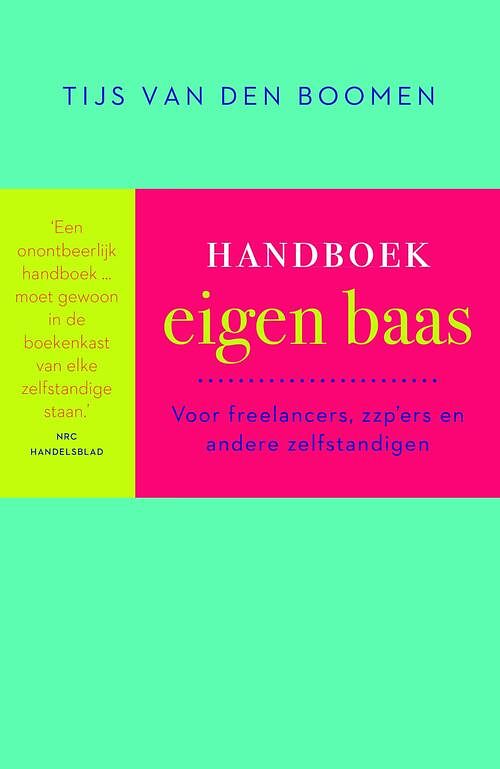 Foto van Handboek eigen baas - tijs van den boomen - ebook (9789057124600)