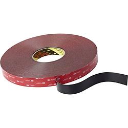 Foto van 3m 5925f/2533 5925f/2533 dubbelzijdige tape zwart (l x b) 33 m x 25 mm 1 stuk(s)