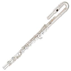 Foto van Odyssey wind instruments ofl650c premiere c flute dwarsfluit met twee kopstukken en koffer