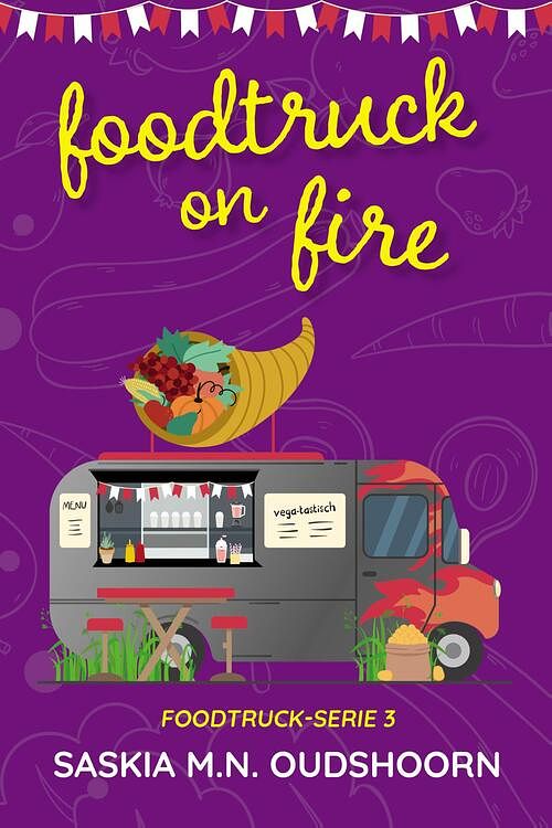 Foto van Foodtruck on fire - saskia m.n. oudshoorn - paperback (9789020553642)