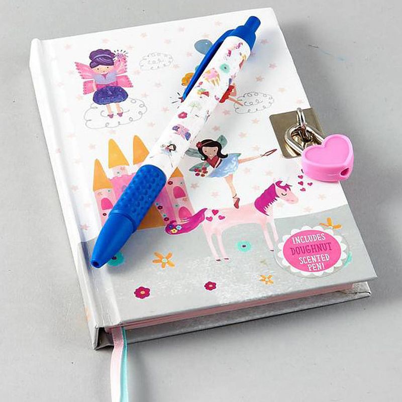 Foto van Floss & rock unicorn - dagboek met geurpen - multi