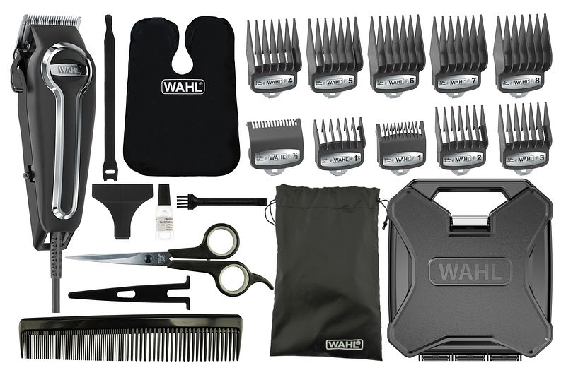 Foto van Wahl tondeuse / elite pro clipper / inclusief 10 opzetkammen tondeuse zwart