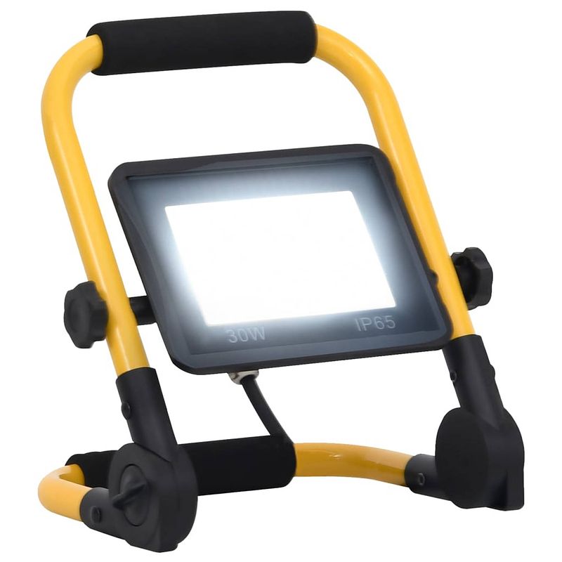 Foto van Vidaxl spotlight met handvat led 30 w koudwit