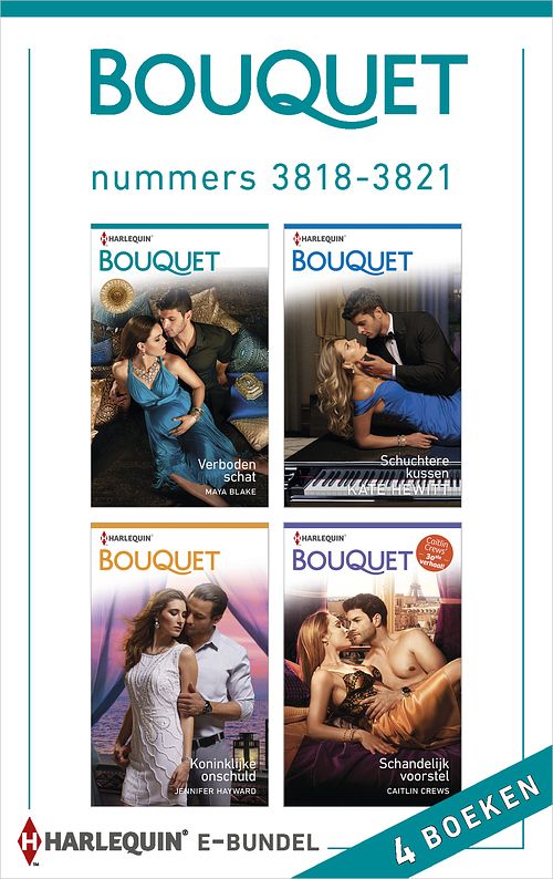 Foto van Bouquet e-bundel nummers 3818 - 3821 (4-in-1) - caitlin crews - ebook (9789402527148)