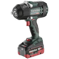 Foto van Metabo ssw 18 ltx 1450 bl 602401660 accu-slagmoersleutel 20 v lihd brushless, incl. 2 accus, incl. koffer, incl. lader