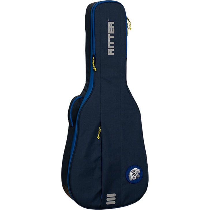 Foto van Ritter bags rgc3-ct/abl gigbag carouge voor 3/4 klassieke gitaar atlantic blue