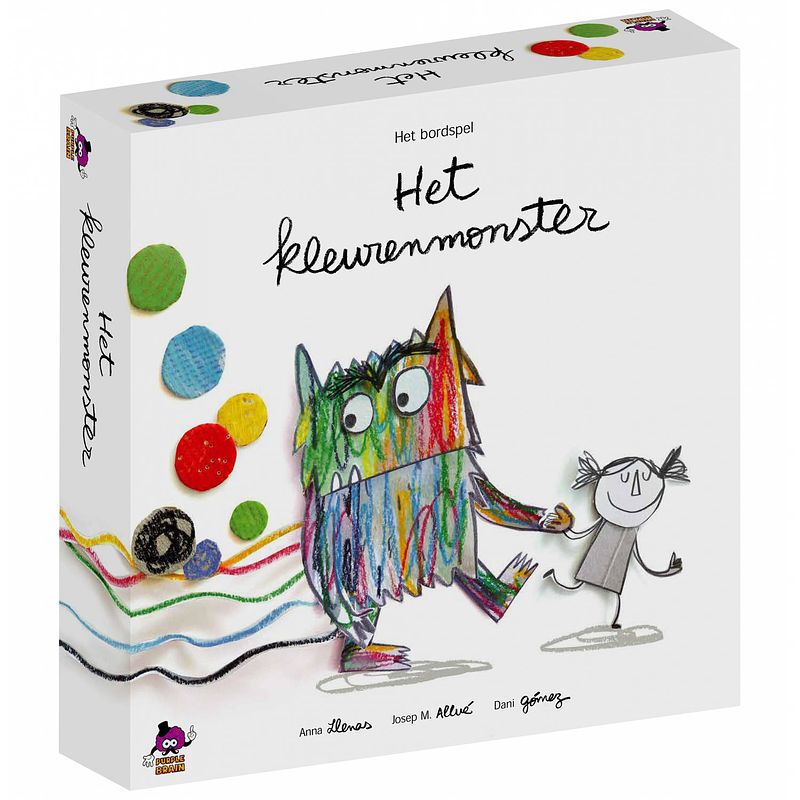 Foto van Asmodee het kleurenmonster bordspel