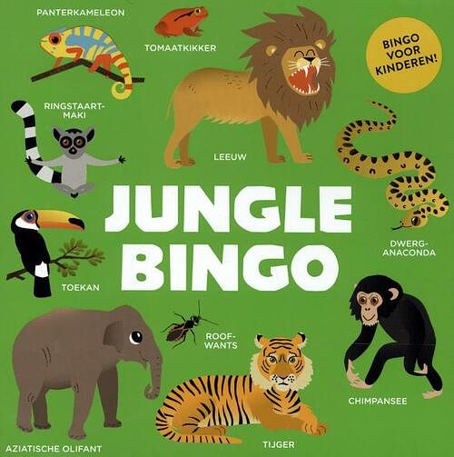 Foto van Jungle bingo - paperback (9789492938305)