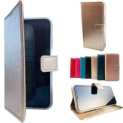 Foto van Apple iphone 12 gouden wallet / book case / boekhoesje/ telefoonhoesje