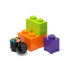 Foto van Lego opbergbox brick set van 4 stuks halloween editie