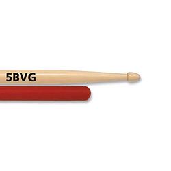 Foto van Vic firth 5bvg vic grip drumstokken hickory 5b met houten tip