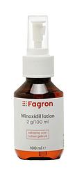 Foto van Fagron minoxidil lotion 2 g/100 ml