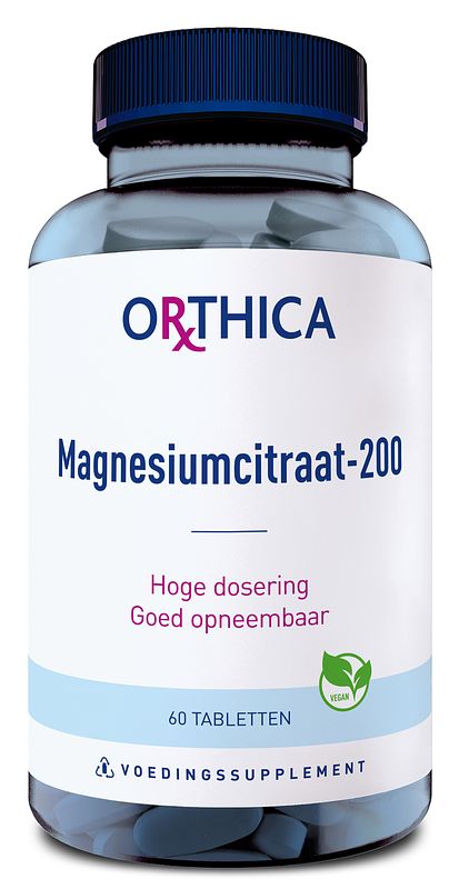 Foto van Orthica magnesiumcitraat-200 tabletten
