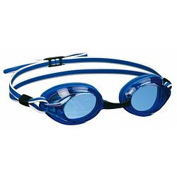 Foto van Professionele zwembril voor volwassenen - blauw/wit