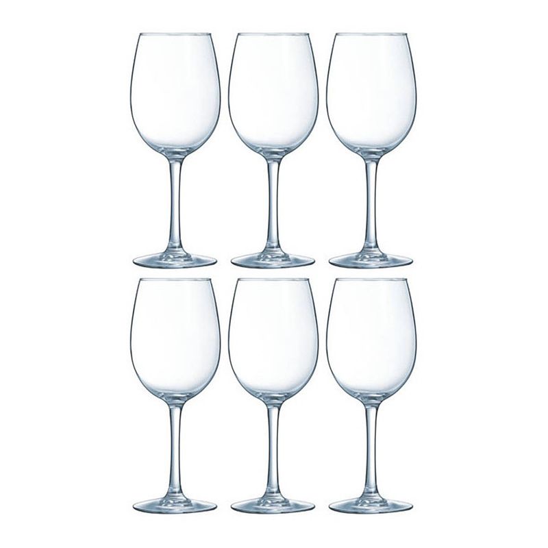 Foto van 6x wijnglas/wijnglazen vina vap voor rode wijn 580 ml - wijnglazen
