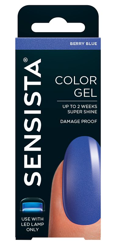 Foto van Sensista color gel berry blue