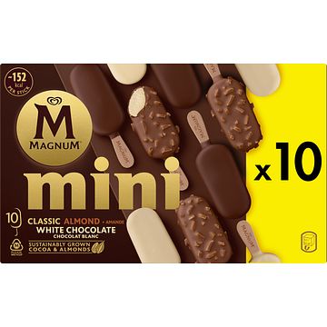 Foto van Magnum mini ijs mix 10 stuks 10 x 55ml bij jumbo