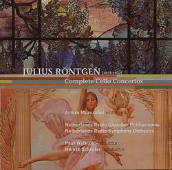 Foto van Röntgen: complete cello concertos - cd (8711801101651)