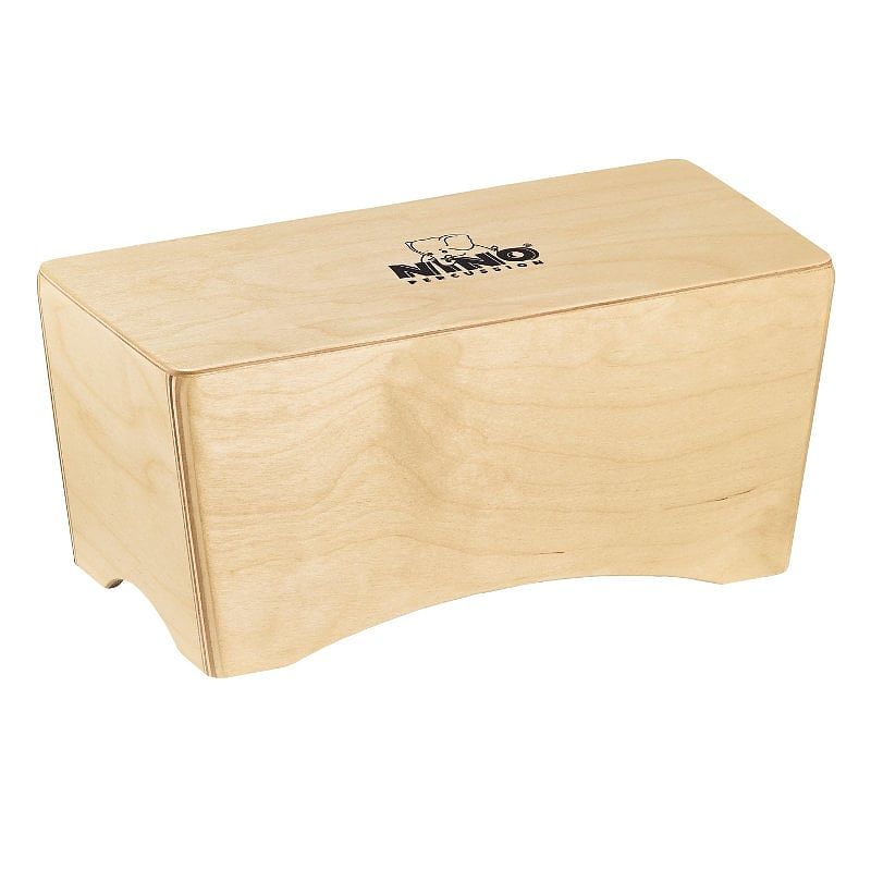 Foto van Nino percussion nino931 bongo-cajon naturel