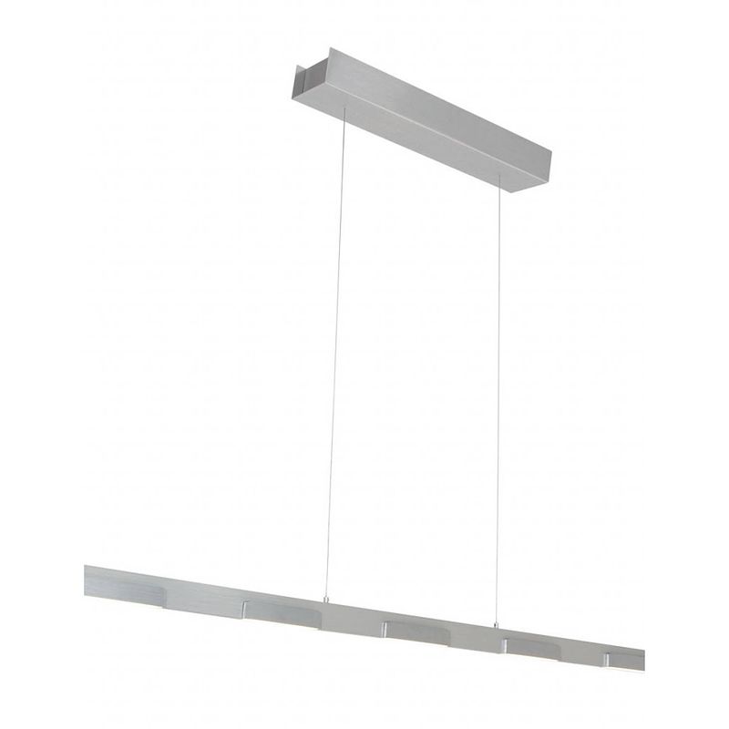 Foto van Steinhauer bloc hanglamp - ingebouwd (led) - staal en transparant