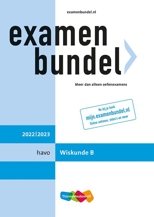 Foto van Examenbundel havo wiskunde b 2022/2023 - h.r. goede - paperback (9789006639988)