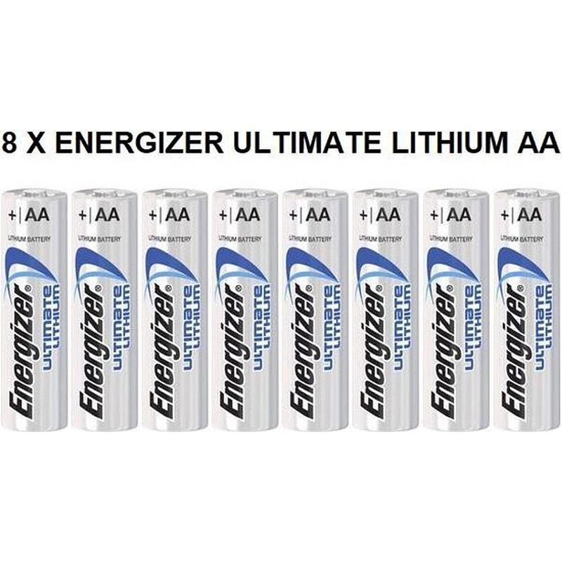 Foto van Energizer aa lithium batterijen - 8 stuks